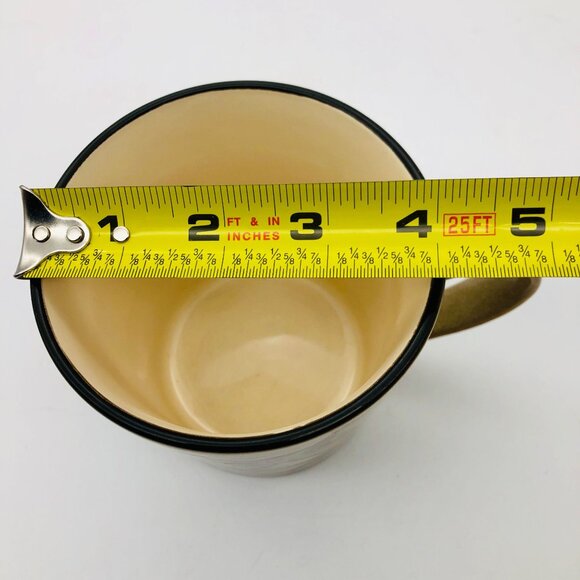 2 Owls on a Limb Mug With Handle Ceramic Oversized Coffee Cup 12 oz Retro Design - Picture 11 of 11